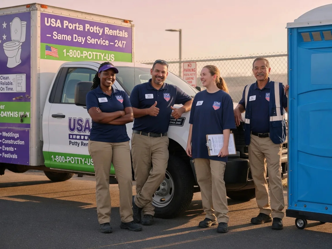 Porta Potty Rental company in Dolphin, VA